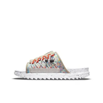 Nike Asuna Crater Slide Cream 2 White Orange Black