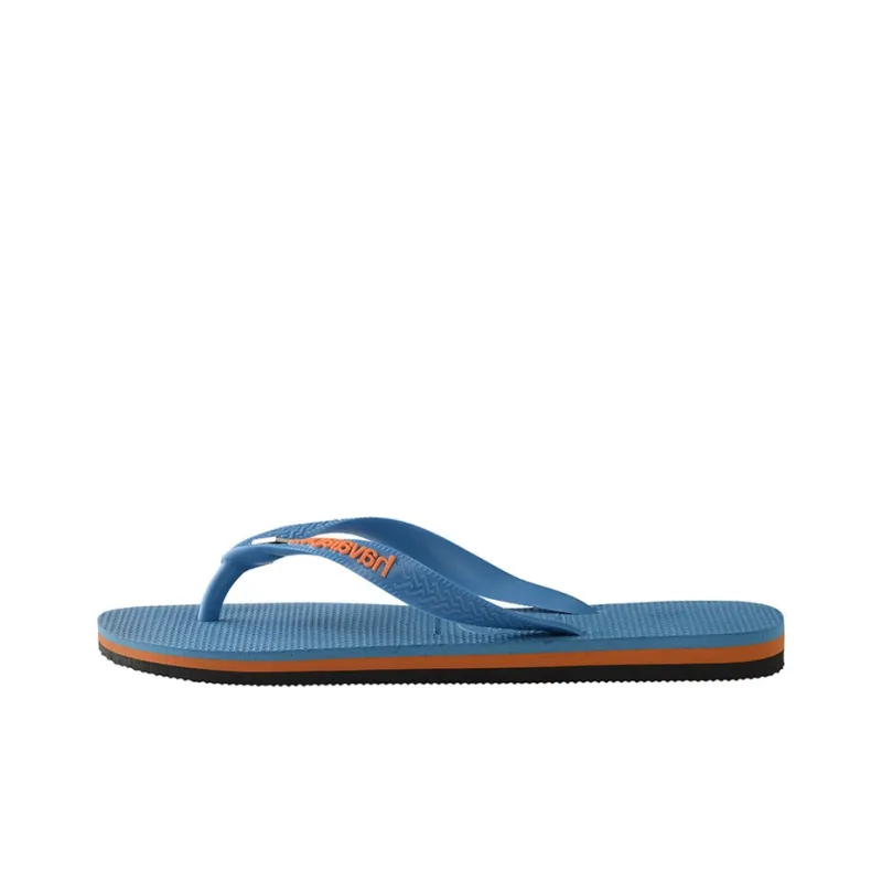 Havaianas HAVIANA Brasil Layers Brazilian National Flag Flip Flops Unisex Turquoise-1