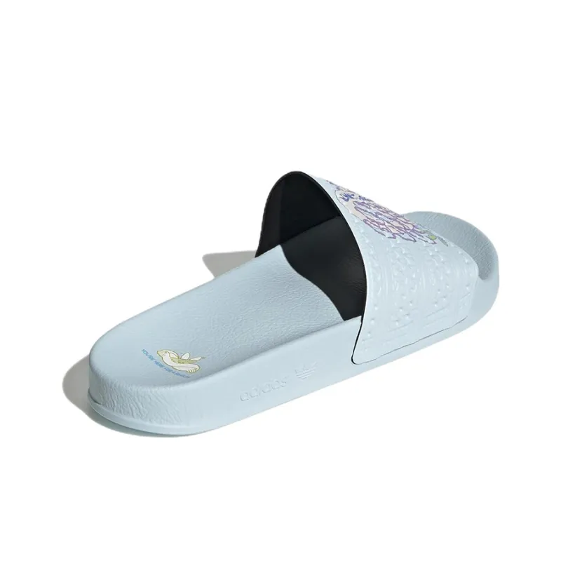 Adidas Adilette Slide 'Almost Blue'-3