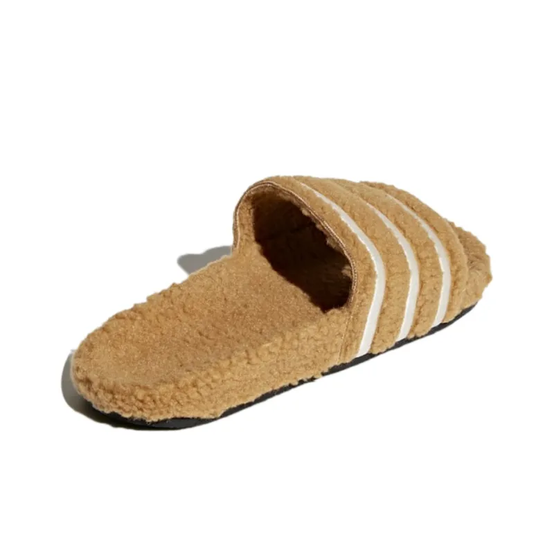 Adidas Adilette Slides Slide Slippers Women's Khaki-3