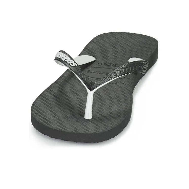 Havaianas Stylish Sandals Unisex Black White-3