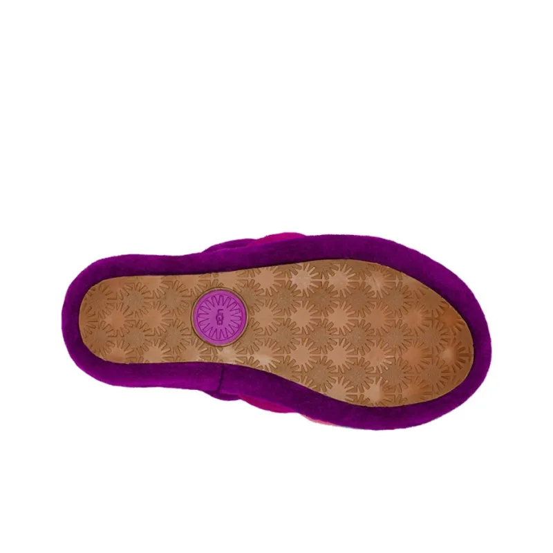 UGG Fluff Yeah Slide Berrylicious Multi Women's-5