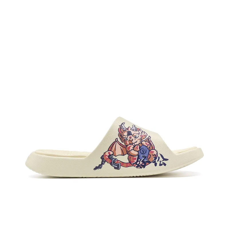 PEAK Slide Slippers Unisex Bean Khaki-1