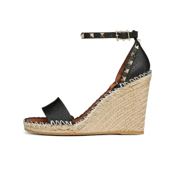 Valentino Rockstud Stylish Sandals Women's Black