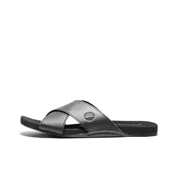 Timberland Slide Slippers Men Black