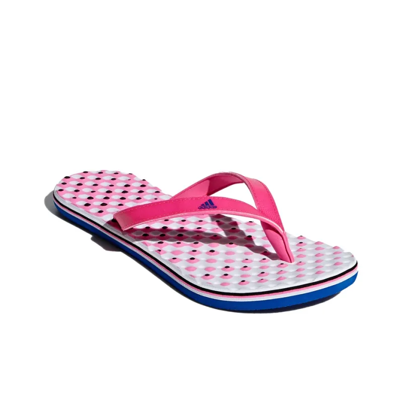 Adidas Eesay Flip Flops Pink Blue Slippers 'Pink Blue' Women's-2