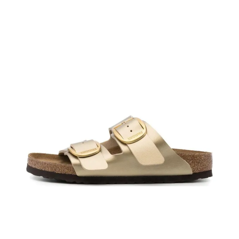 Birkenstock Slide Slippers Women's Gold-0