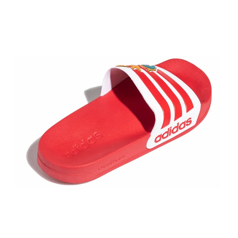 Adidas Neo Pokmon X Adidas Neo Neo Adilette Shower Red Shoe Unisex 'Red White'-2