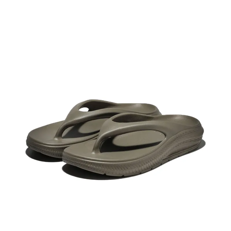 FILA Fong Song Platform Slide Slippers Unisex Olive-1