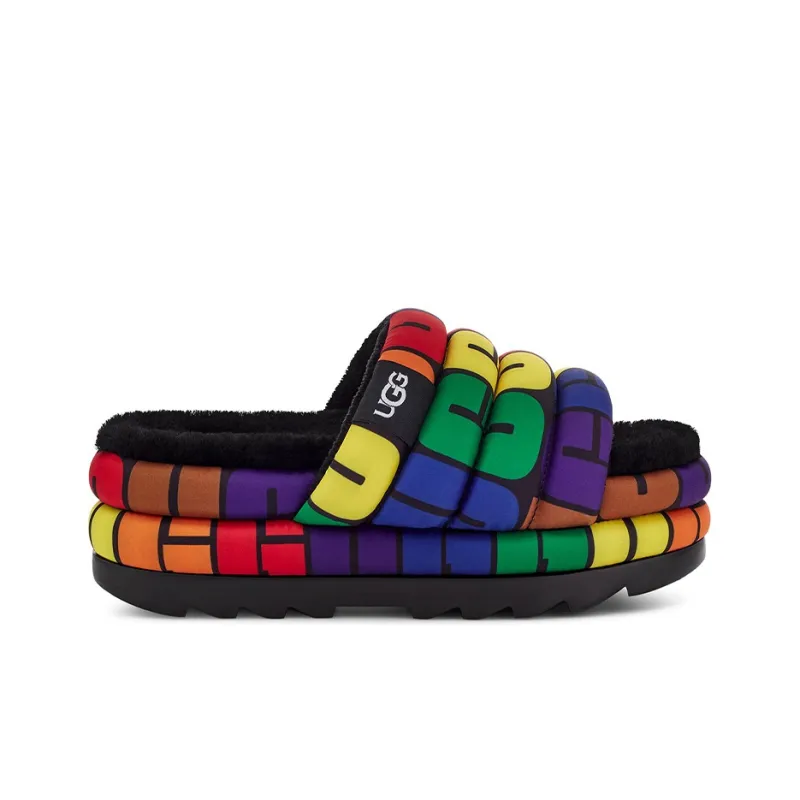 UGG Stylish Sandal Women's Black Multicolor-1