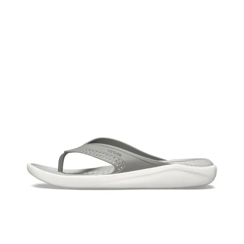 Crocs LiteRide Beach Gray Slippers