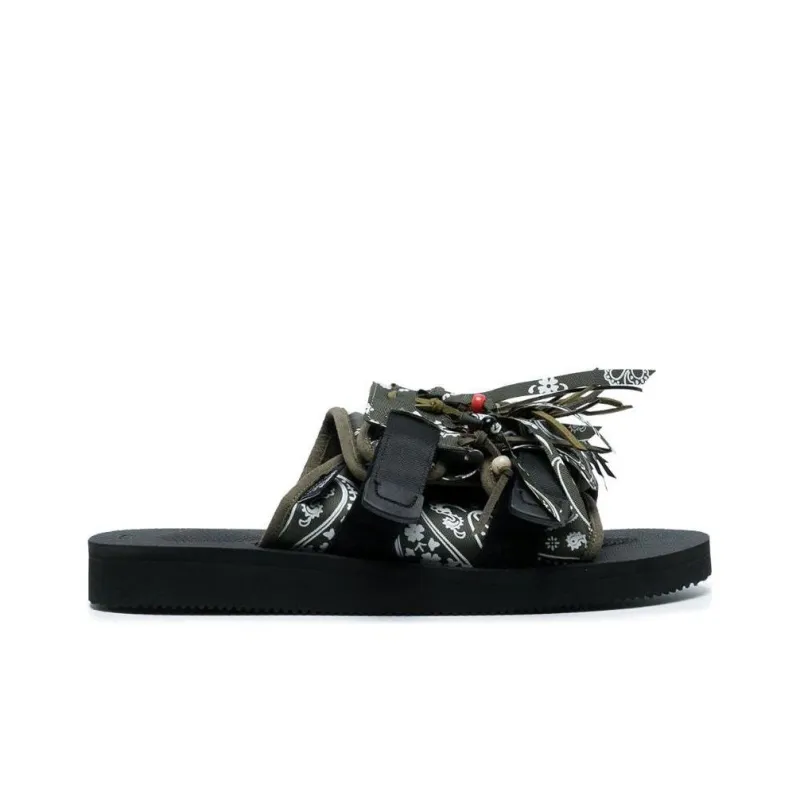 Suicoke MOTO-Cab Fringed Sandals-1