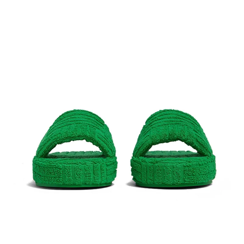 Bottega Veneta Resort Sponge Slide Grass-2
