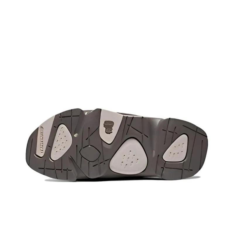LiNing Slide Slippers Unisex Mushroom Brown-3