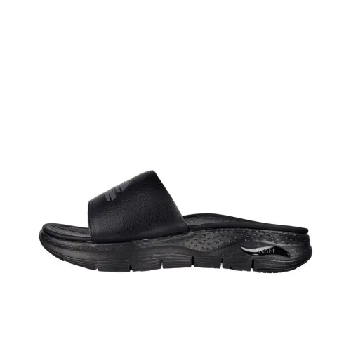 Skechers Arch Fit Slide Slippers Men Black