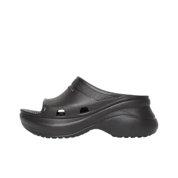 Balenciaga X Crocs Pool Slide Sandals Black