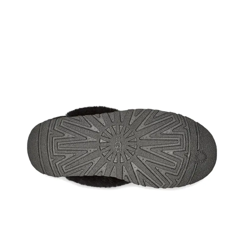UGG Disquette Slipper Black Women's-5