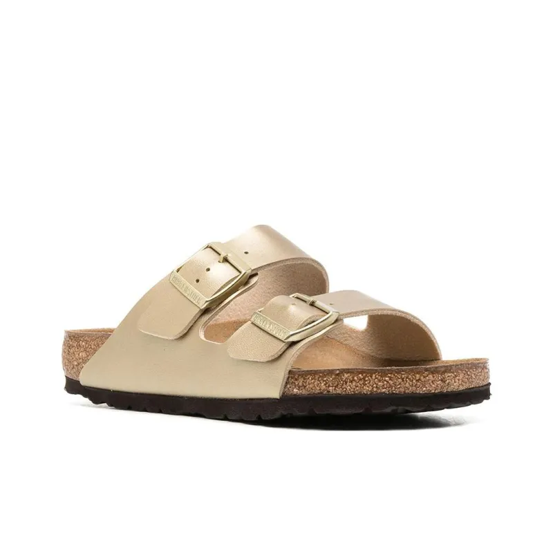 Birkenstock Arizona Birko-Flor Gold Women's-2