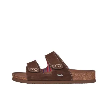 Skechers ARCH FIT GRANOLA Rubber Sole Quick Dry Slide Slippers Women's Dark Brown