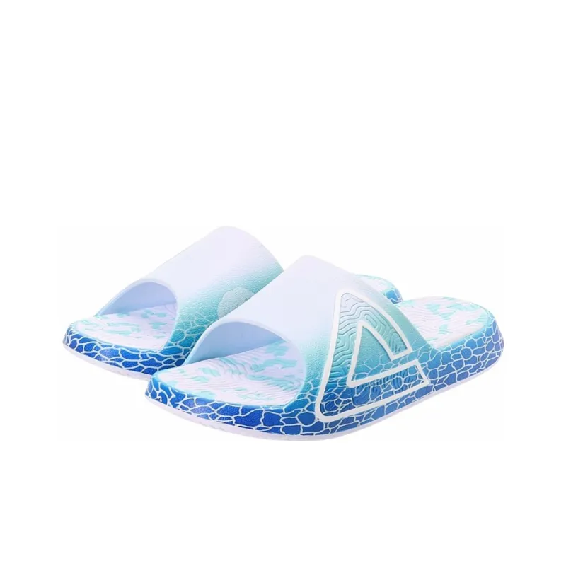 ZUGUOSANSHALVHAIGUI x PEAK Slide Slippers Men's Sea Wave Blue-2