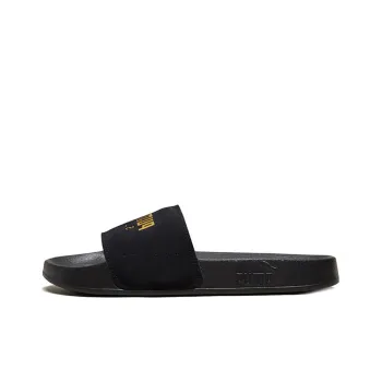 PUMA Leadcat Suede Slide 'Black Team Gold'