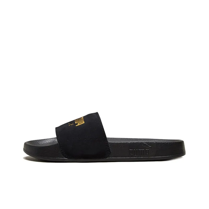 PUMA Leadcat Suede Slide 'Black Team Gold'-0