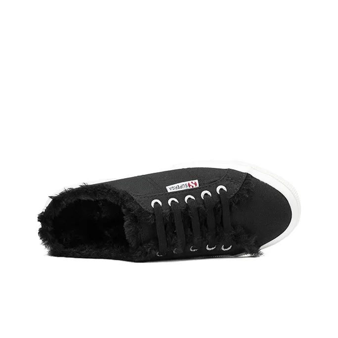 SUPERGA Sports Slippers Women's Black-3