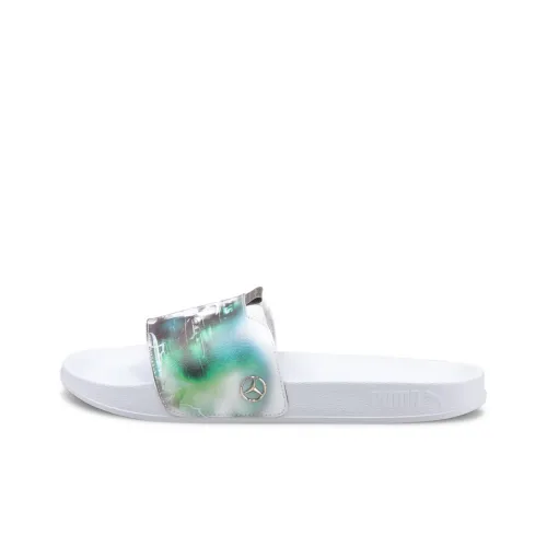 PUMA Slide Slippers Men White
