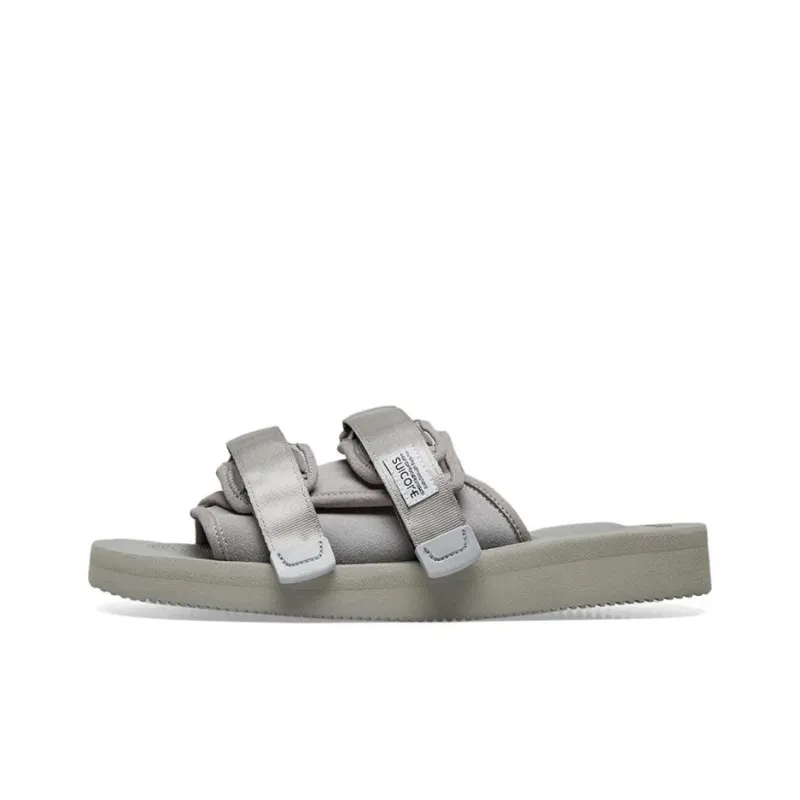 Suicoke Rubber Sole Slip Resistant Slide Slippers Men's Gray-0