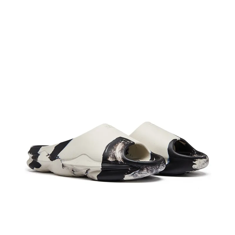 EQLZ EQUALIZER 1000 Slide Slippers Unisex Black White-2