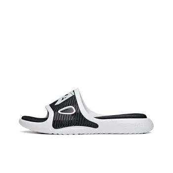 Anta Rubber Sole Slide Slippers Men's Black White