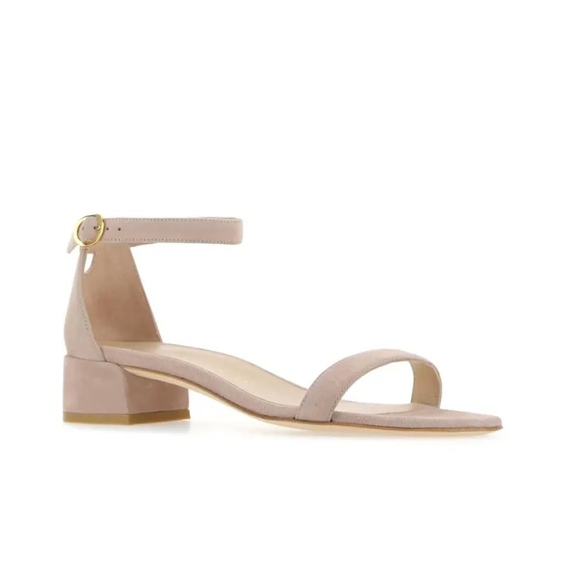 Stuart Weitzman/SW Weitzman Strap Sandals Women's Light Pink-2