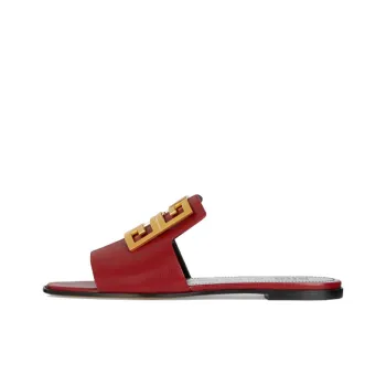 Givenchy Slide Slippers Women's Red