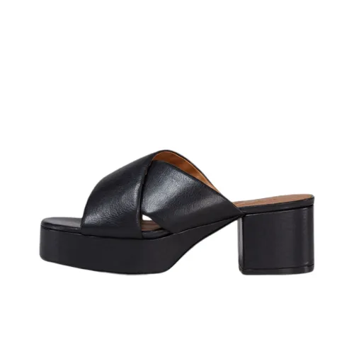 MARNI Slide Slippers Women's Black