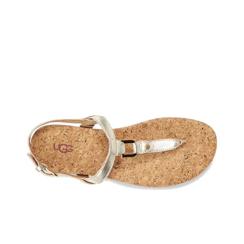UGG Aleigh Casual Sandal Women's Gold-3