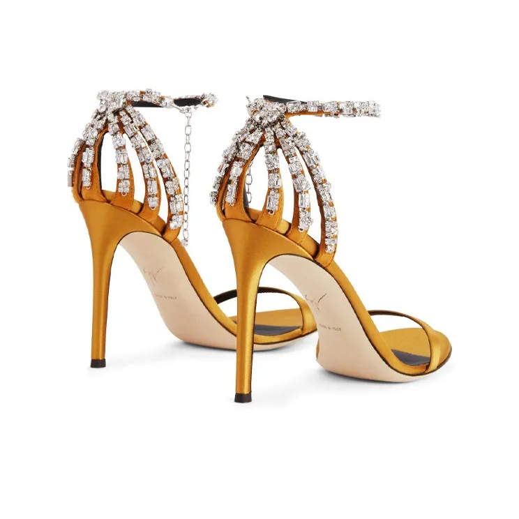Giuseppe Zanotti Adele Crystal 105mm Sandals Women's-3