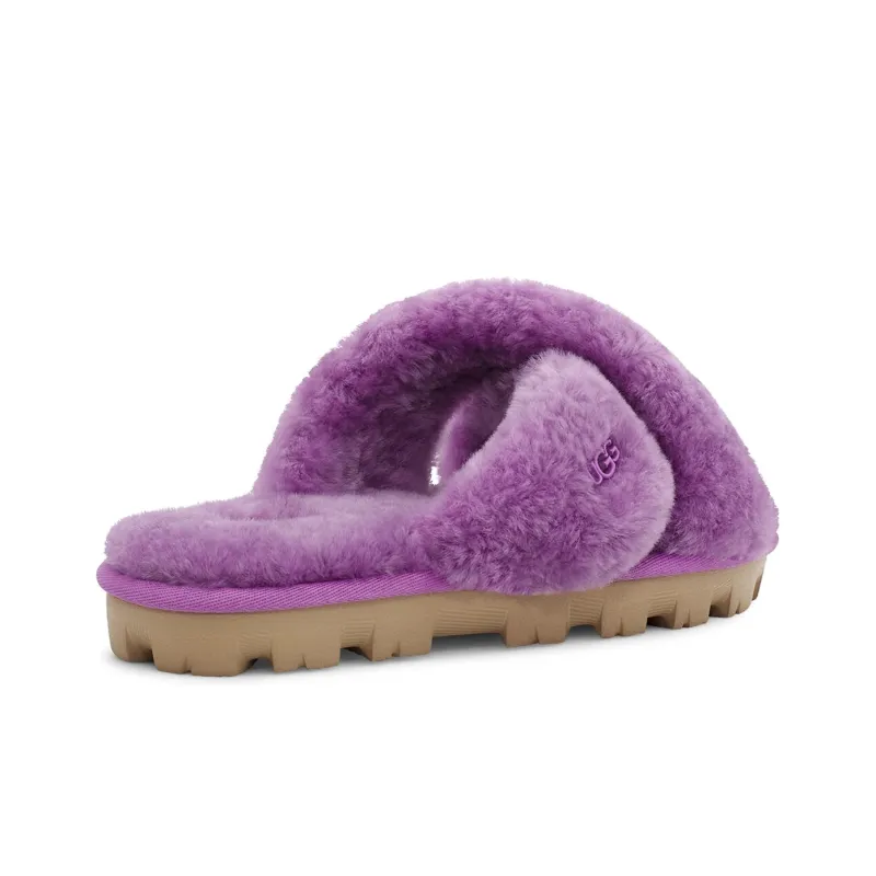 UGG Fuzzette Purple Slippers Women's-4
