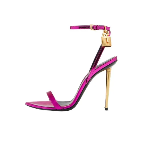 TOM FORD Naked 95 Padlock-detailed Sandals