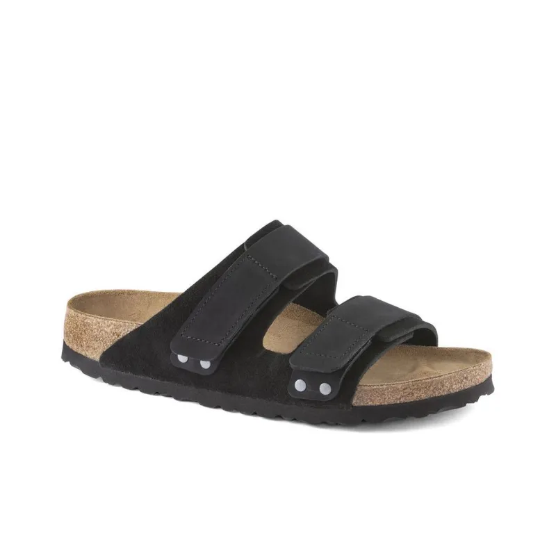 Birkenstock Uji Leather Slides-1
