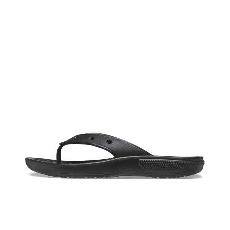 Crocs Classic Crocs Flip Casual Flip Flops Unisex Black-0
