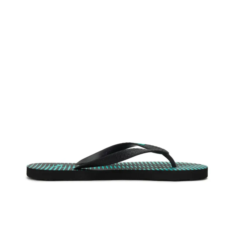 PUMA Caspian Idp Slide Slippers Men's Black Cyan-1