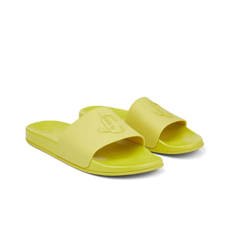 Jimmy Choo Port/m JC Stylish Sandals Men's Deep Lime-2
