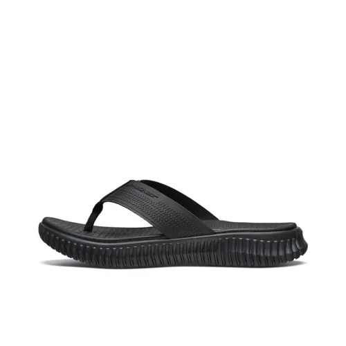 Skechers Elite Flex Slide Slippers Men Black