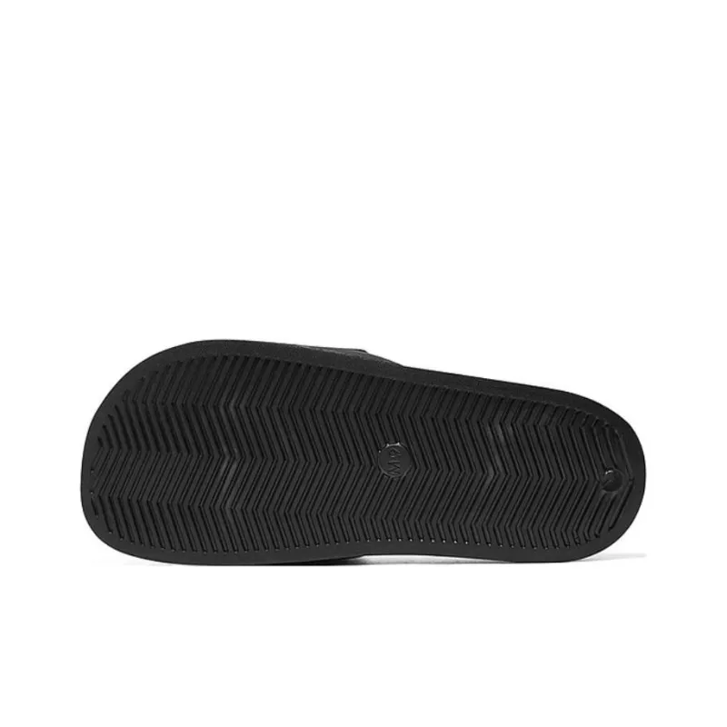 Skechers EVA Slip Resistant Abrasion Resistant Slide Slippers Men's Black Red-4