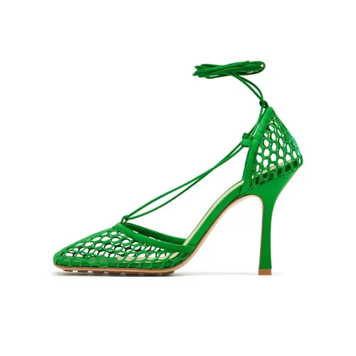 Bottega Veneta Stretch High Heels Women's Green