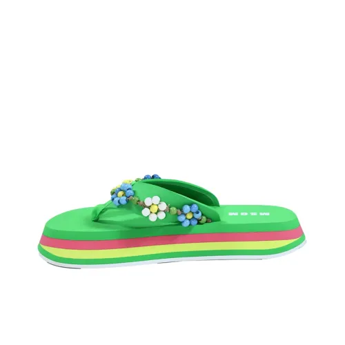 MSGM Stylish Sandals Women's Green