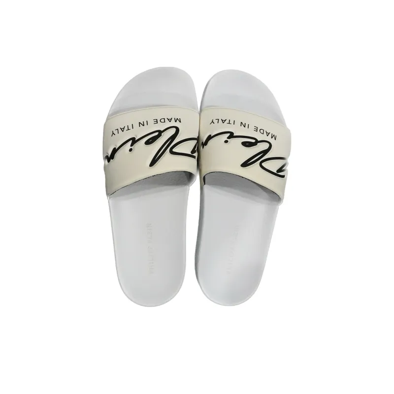 PHILIPP PLEIN Embossed Logo Slides-4