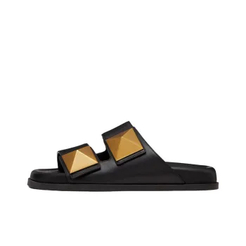 Valentino Slide Slippers Women's Black