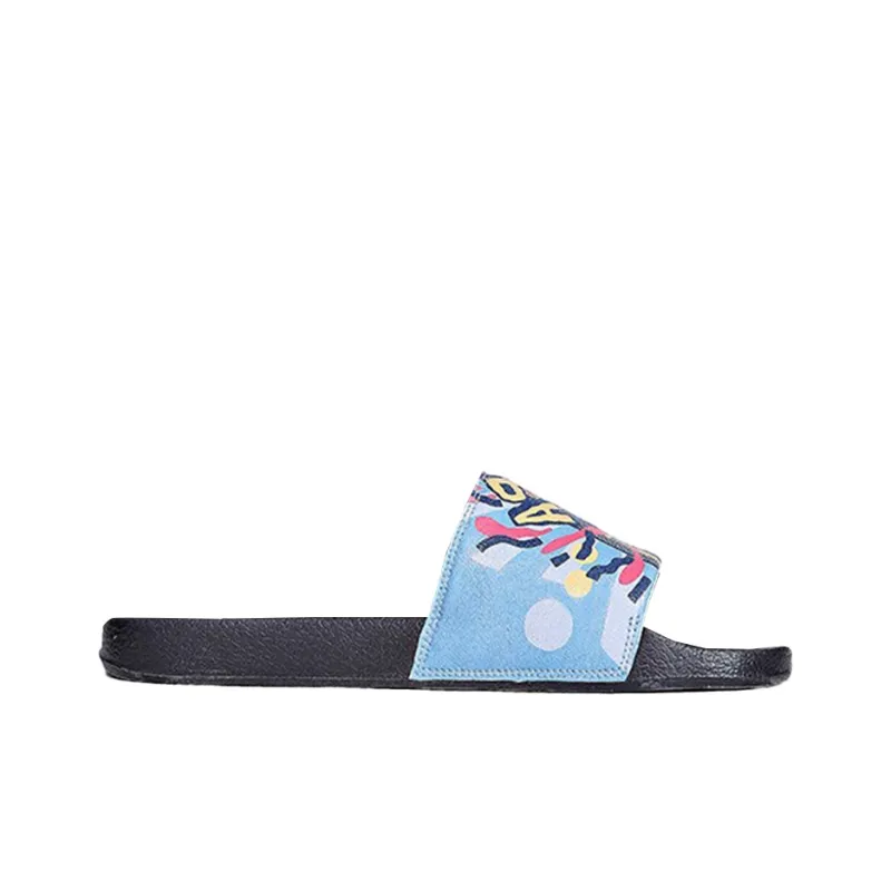 Kappa Sports Slippers Unisex Blue Red-1