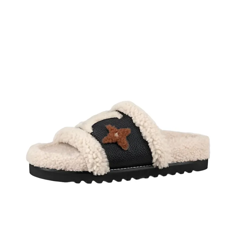 LOUIS VUITTON Paseo Comfort Quick Dry Slide Slippers Women's White-0